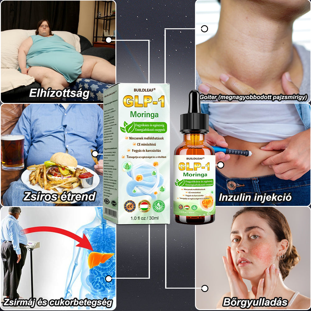 đ„ A Magyar Diabetes TĂĄrsasĂĄg (MDT) fejlesztĂ©se | BuildLeafÂź Natural GLP-1 Cseppek â TermĂ©szetes FogyĂĄs Ă©s Anyagcsere-fokozĂłđ„ Nincs szĂŒksĂ©g szigorĂș diĂ©tĂĄra, heti 4-6 kg fogyĂĄs