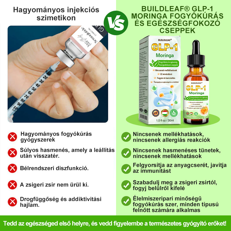 đ„ A Magyar Diabetes TĂĄrsasĂĄg (MDT) fejlesztĂ©se | BuildLeafÂź Natural GLP-1 Cseppek â TermĂ©szetes FogyĂĄs Ă©s Anyagcsere-fokozĂłđ„ Nincs szĂŒksĂ©g szigorĂș diĂ©tĂĄra, heti 4-6 kg fogyĂĄs