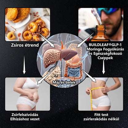 🏥 A Magyar Diabetes Társaság (MDT) fejlesztése | BuildLeaf® Natural GLP-1 Cseppek – Természetes Fogyás és Anyagcsere-fokozó🔥 Nincs szükség szigorú diétára, heti 4-6 kg fogyás