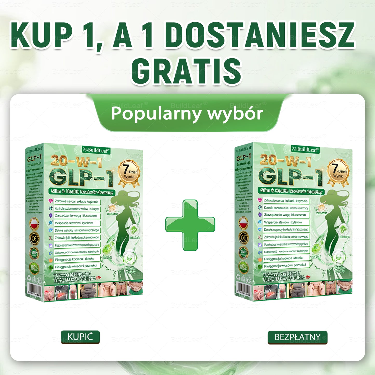 🎁Oficjalny sklep Polska |  🔥 Zostało tylko 5 opakowań! BuildLeaf® oferuje 🎁 dodatkowe 30% zniżki! Przywróć równowagę swojego ciała i zdrowia. Skorzystaj teraz, później może nie być już takiej okazji.