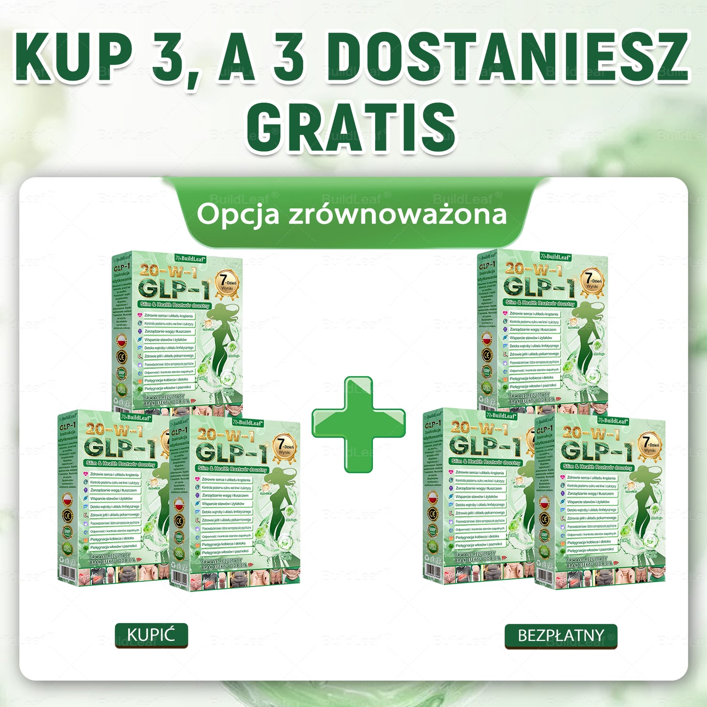 🎁Oficjalny sklep Polska |  🔥 Zostało tylko 5 opakowań! BuildLeaf® oferuje 🎁 dodatkowe 30% zniżki! Przywróć równowagę swojego ciała i zdrowia. Skorzystaj teraz, później może nie być już takiej okazji.